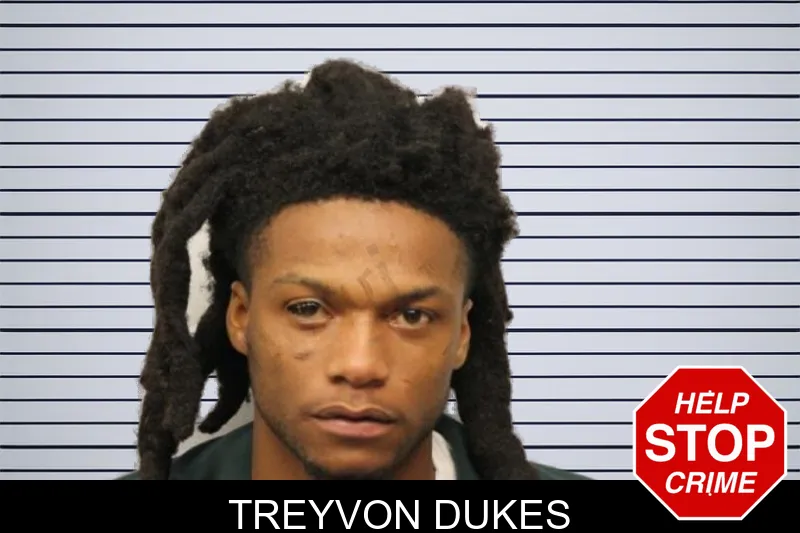Treyvon Dukes mugshot