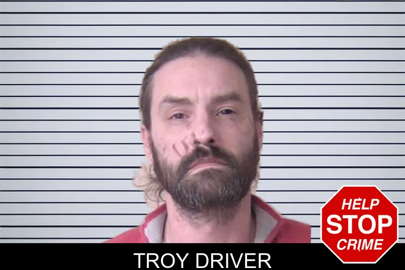 Troy Driver mugshot