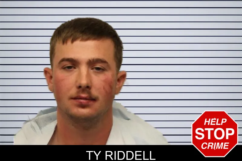 Ty Riddell mugshot