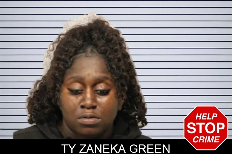 Ty Zaneka Green mugshot