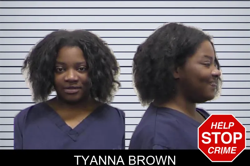 Tyanna Brown mugshot