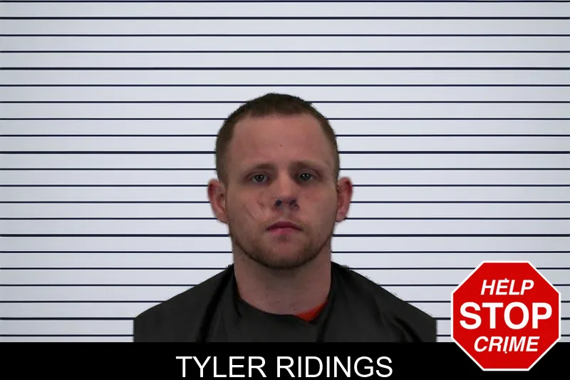 Tyler Ridings mugshot