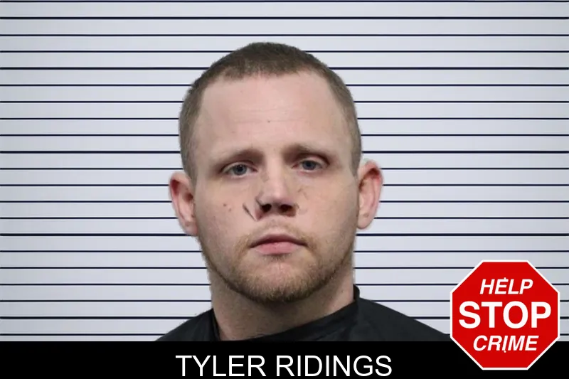 Tyler Ridings mugshot