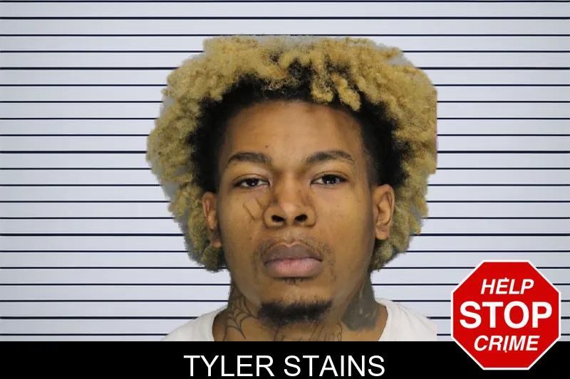 Tyler Stains mugshot