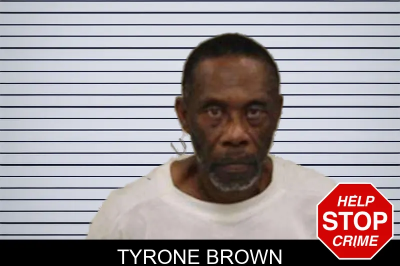 Tyrone Brown mugshot – Peach County , Georgia Tyrone Brown mugshot