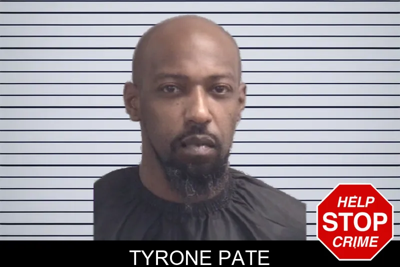 Tyrone Pate mugshot