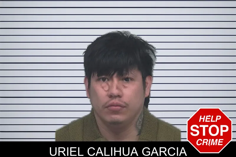 Uriel Calihua Garcia mugshot