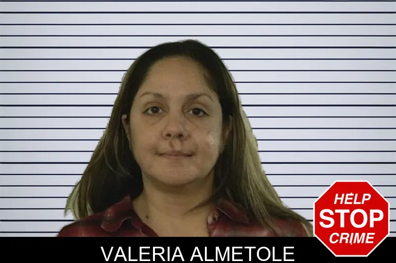 Valeria Almetole mugshot
