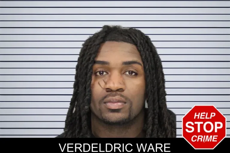 Verdeldric Ware mugshot – Cobb County , Georgia Verdeldric Ware