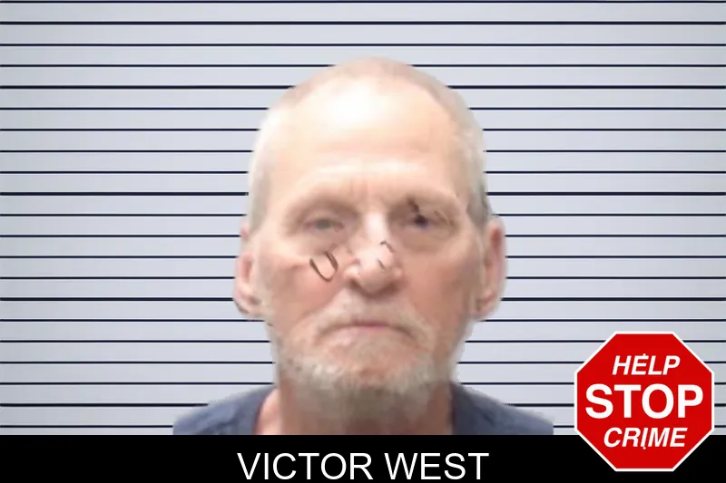 Victor West mugshot