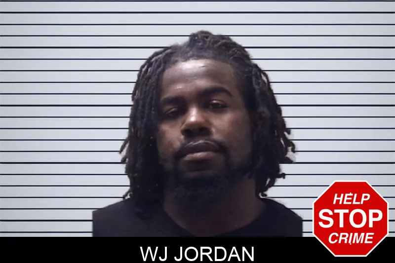 WJ Jordan mugshot