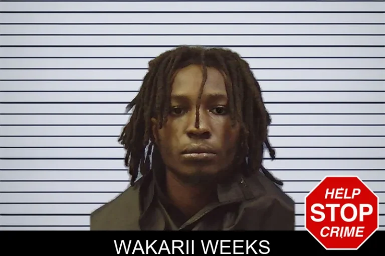 Wakarii Weeks mugshot – Chattooga County , Georgia Wakarii Weeks