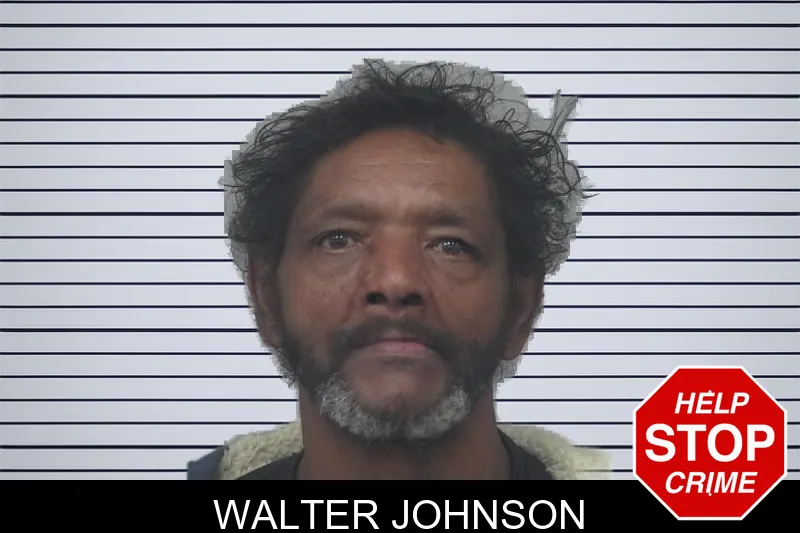 Walter Johnson mugshot