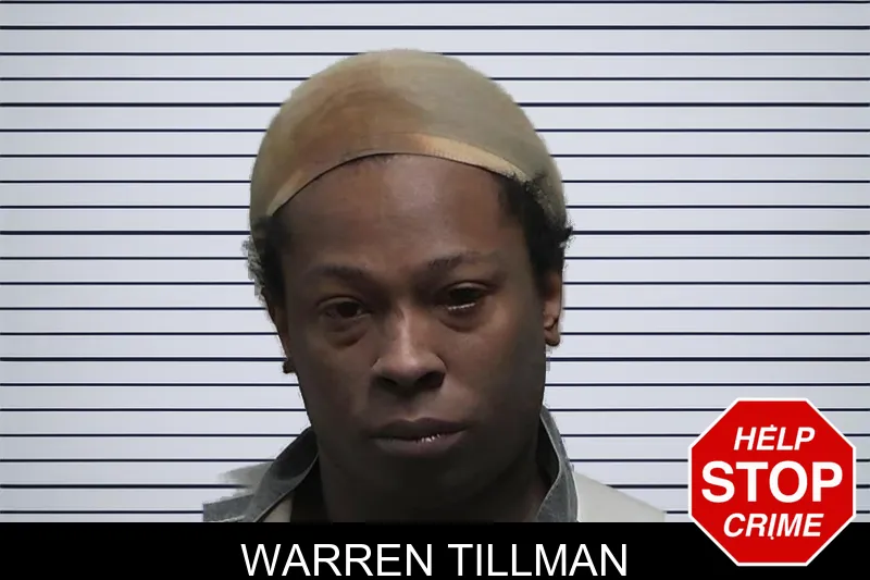 Warren Tillman mugshot