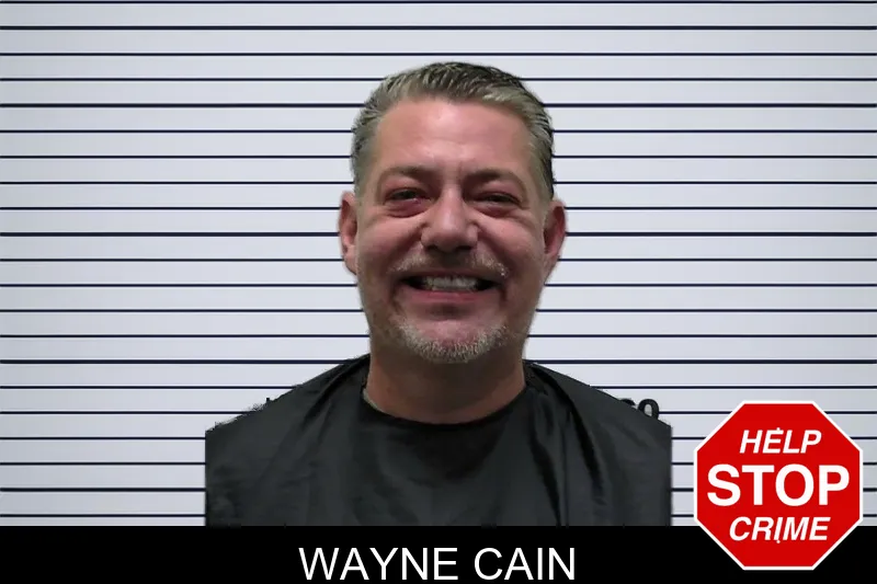 Wayne Cain mugshot
