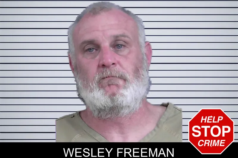 Wesley Freeman mugshot