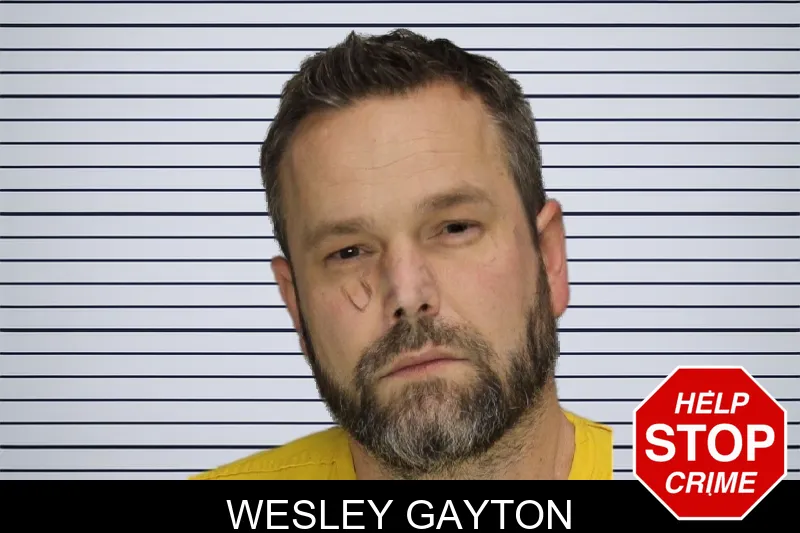 Wesley Gayton mugshot