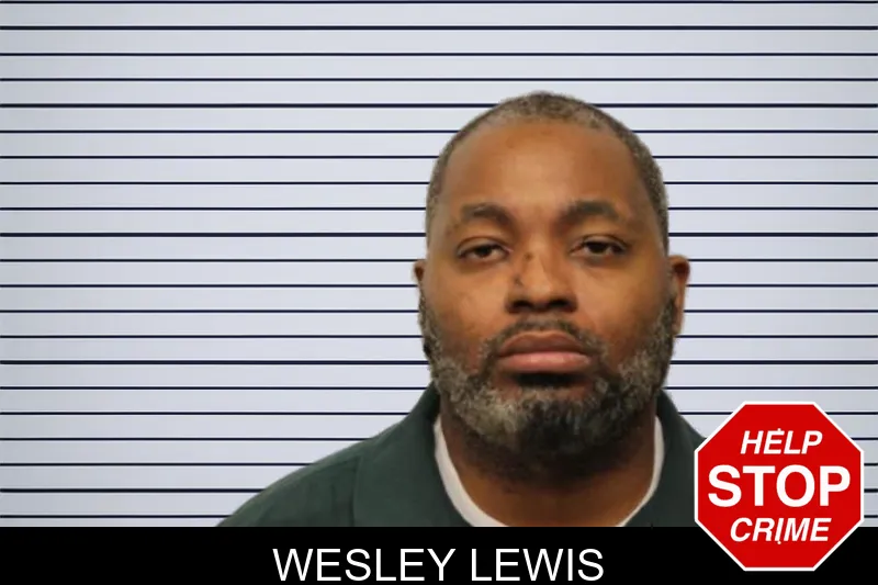 Wesley Lewis mugshot
