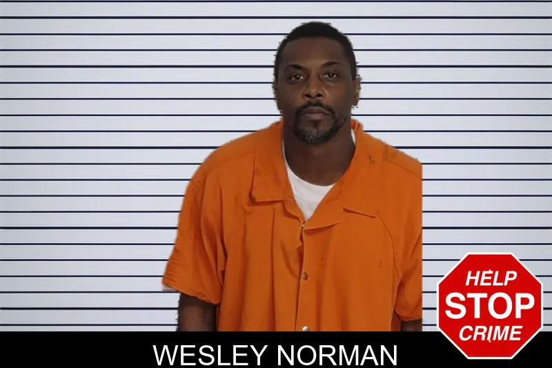 Wesley Norman mugshot