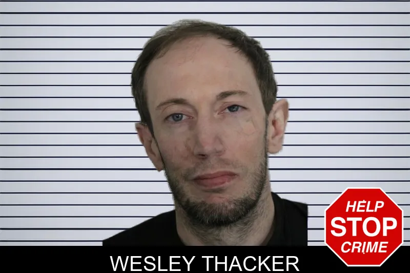 Wesley Thacker mugshot
