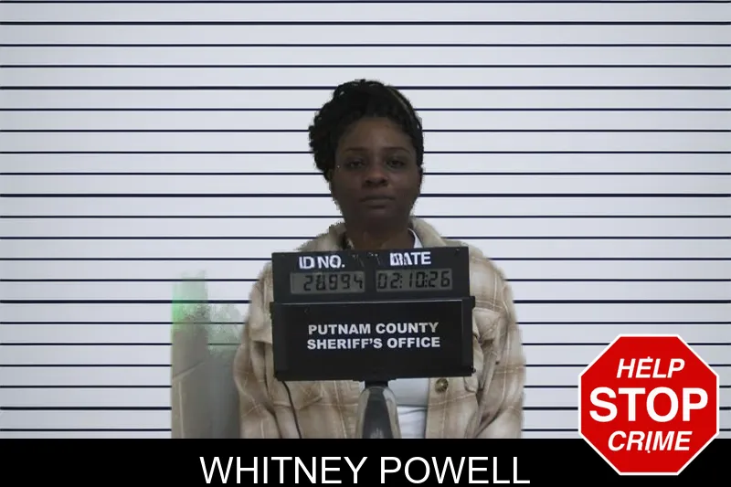 Whitney Powell mugshot – Putnam County , Georgia Whitney Powell mugshot
