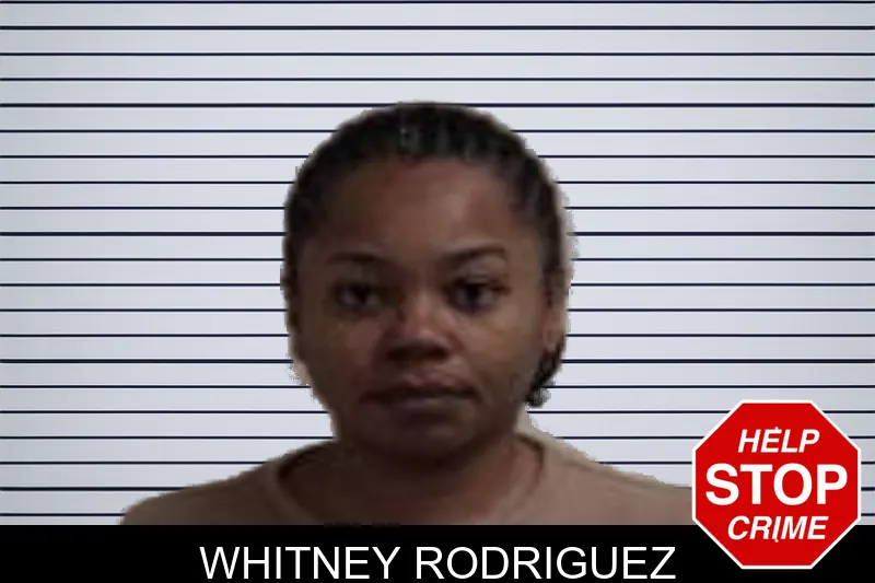 Whitney Rodriguez mugshot