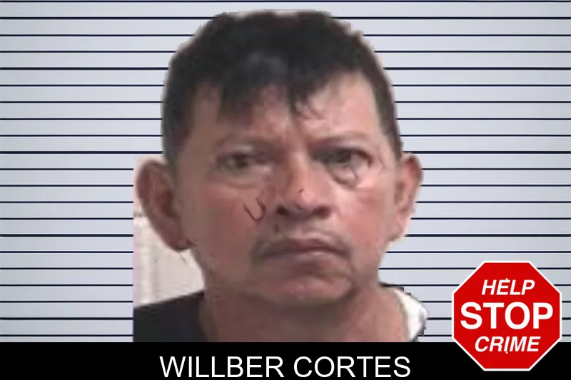 Willber Cortes mugshot