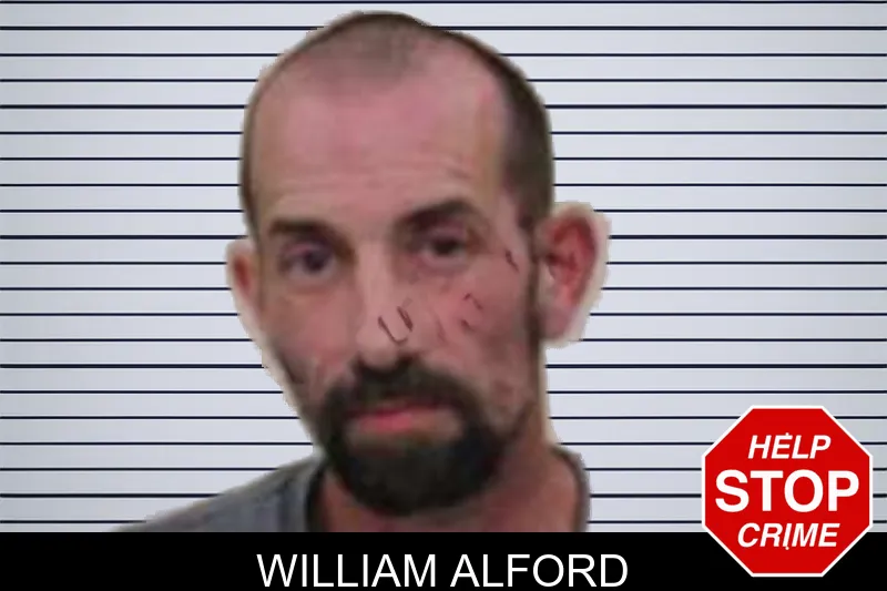 William Alford mugshot – Peach County , Georgia William Alford mugshot