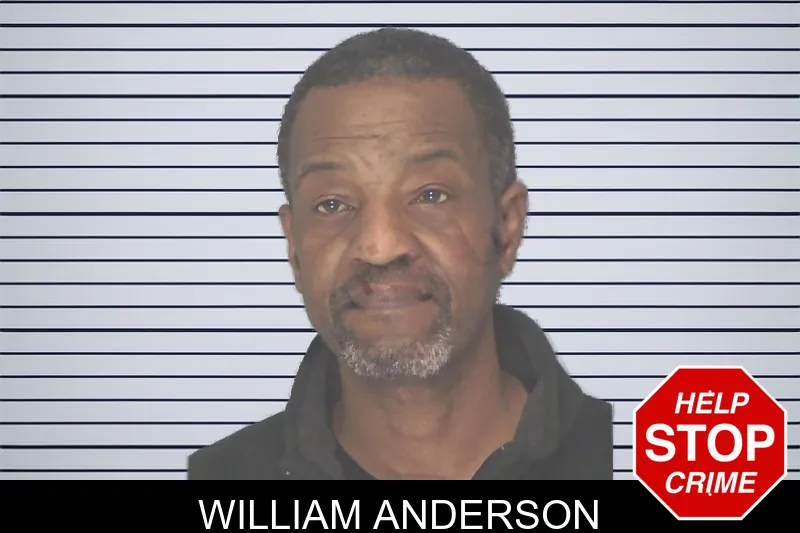 William Anderson mugshot