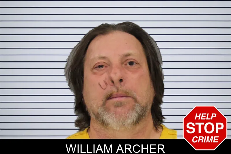 William Archer mugshot