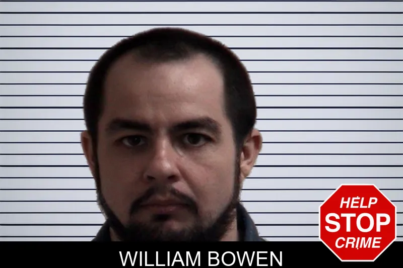 William Bowen mugshot
