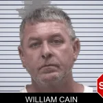 William Cain mugshot