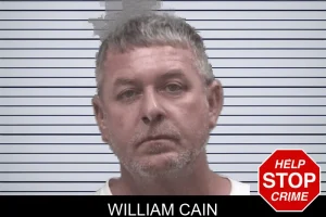 William Cain mugshot