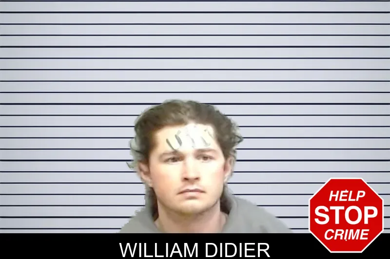 William Didier mugshot