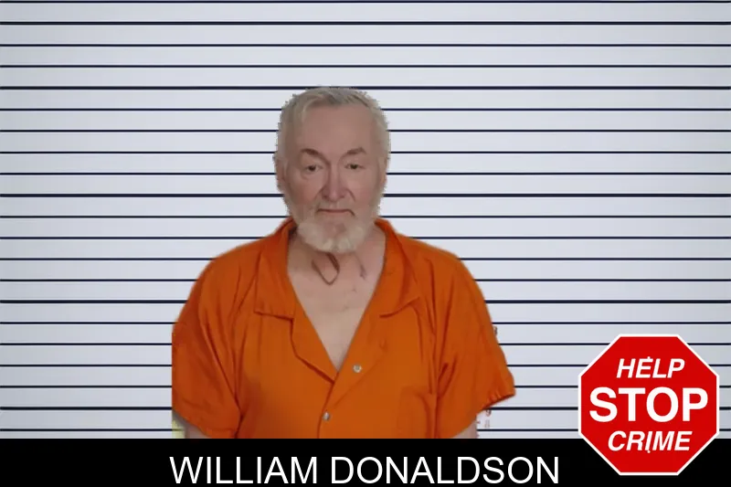 William Donaldson mugshot