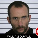 William Duvall mugshot