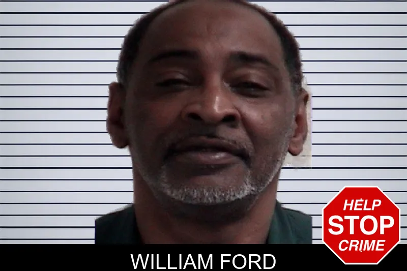 William Ford mugshot