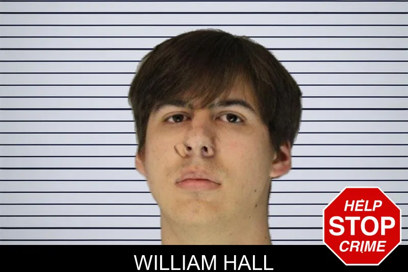 William Hall mugshot