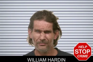 William Hardin mugshot