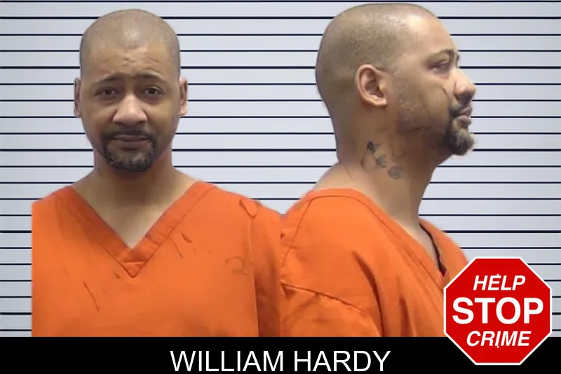 William Hardy mugshot