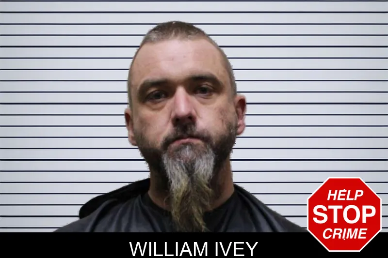 William Ivey mugshot