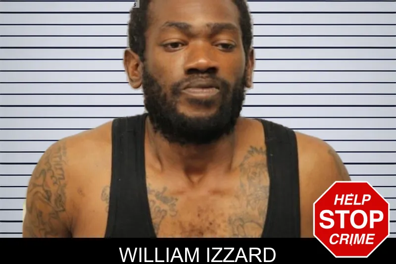 William Izzard mugshot