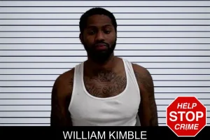 William Kimble mugshot