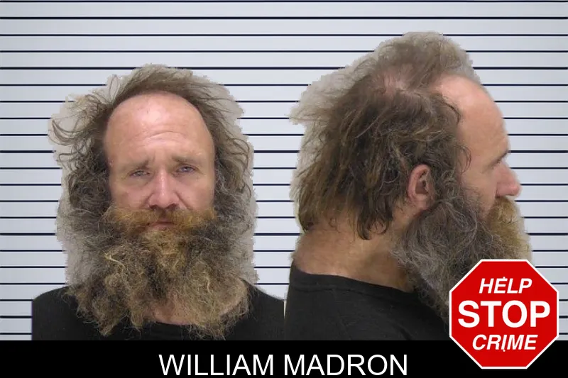William Madron mugshot