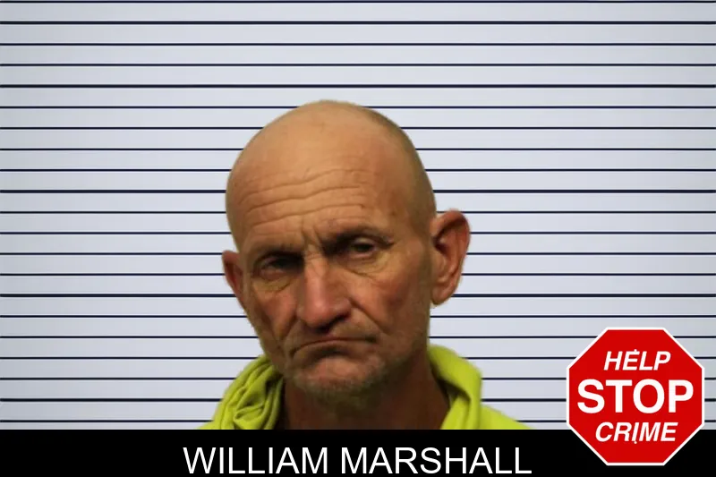 William Marshall mugshot