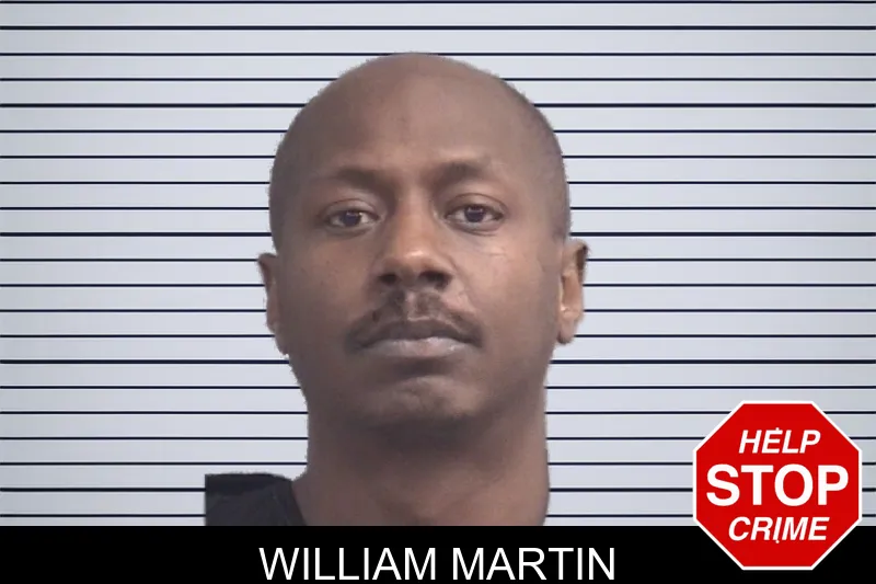 William Martin mugshot