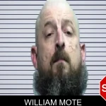 William Mote mugshot