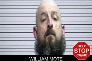 William Mote mugshot