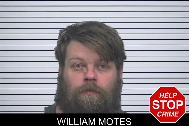 William Motes mugshot