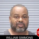 William Simmons mugshot